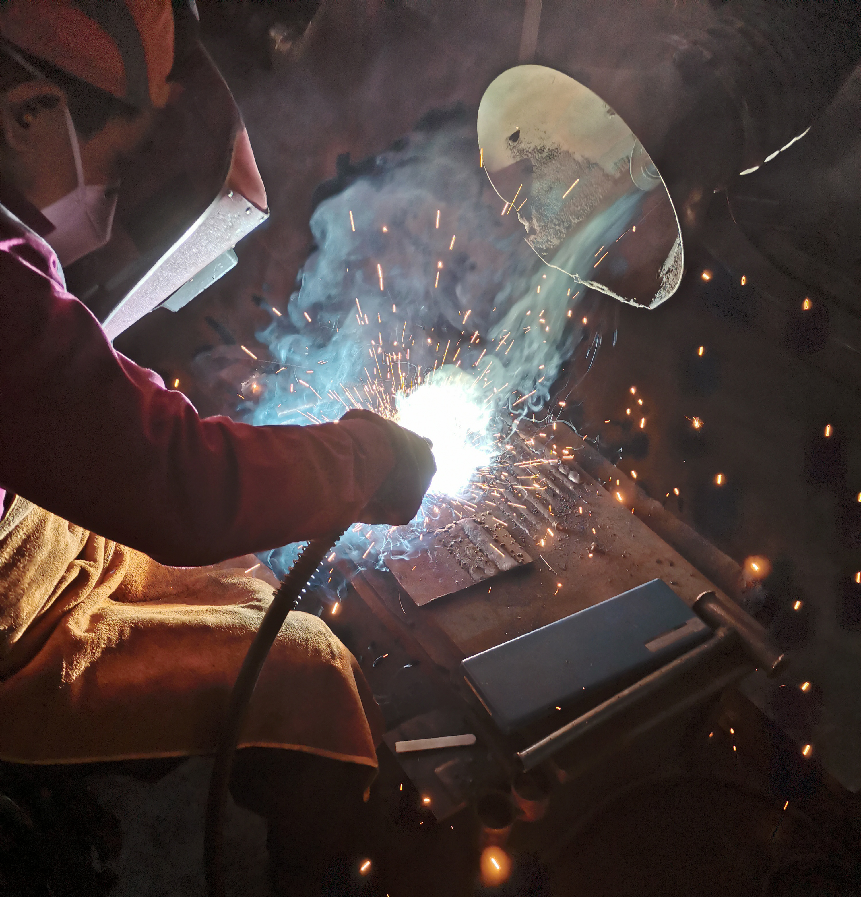 hardfacing process