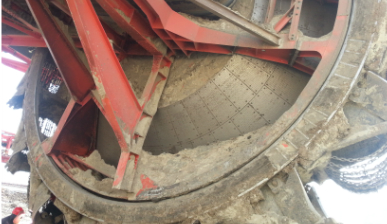Bucket wheel excavator